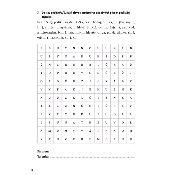 Procvičuj - S/z, mě/mně, ú/ů