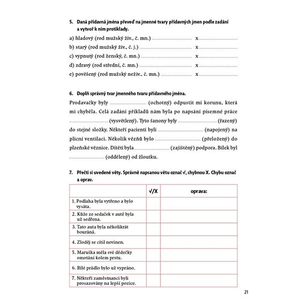 Procvičuj! - Přídavná jména, zájmena, číslovky 