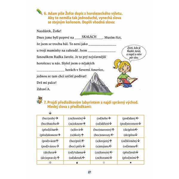 Český jazyk v malíčku pro 4. třídu