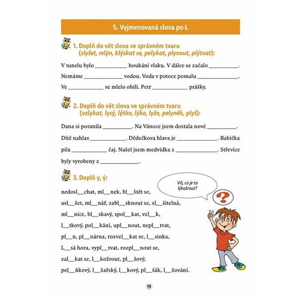 Český jazyk v malíčku pro 3. třídu