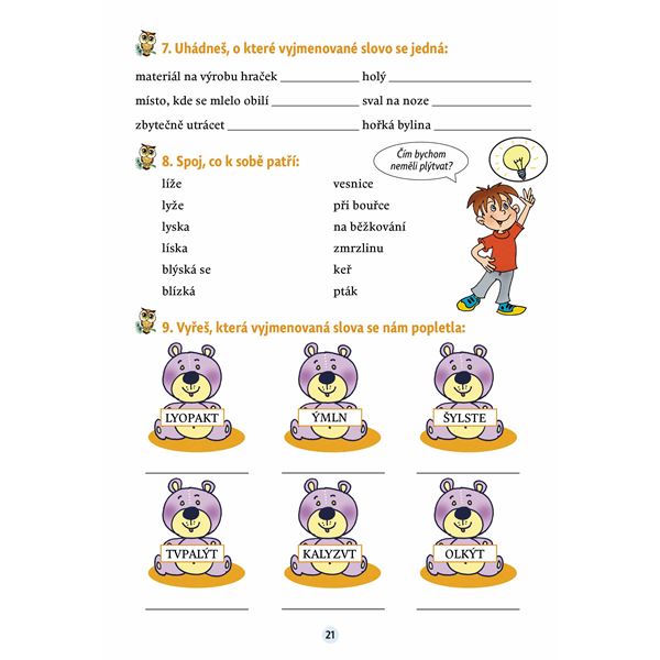 Český jazyk v malíčku pro 3. třídu