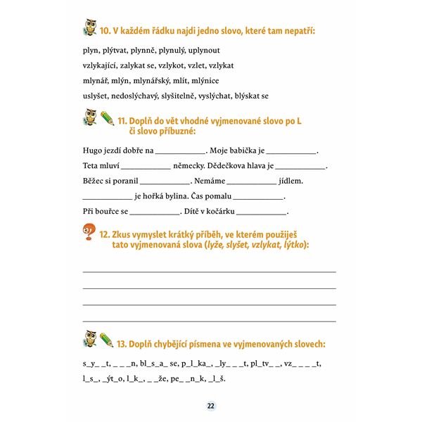 Český jazyk v malíčku pro 3. třídu