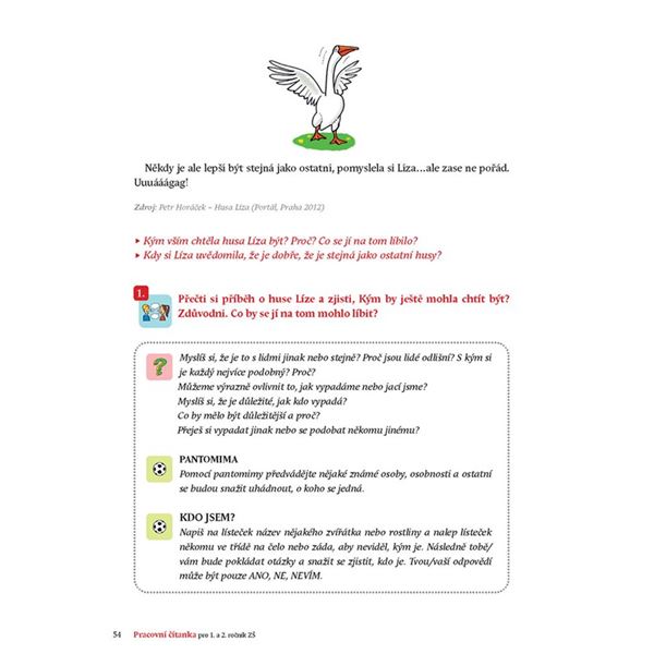 Pracovní čítanka pro 1. a 2. ročník ZŠ