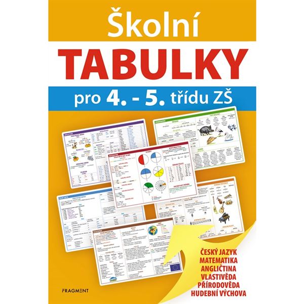 Školní tabulky pro 4. - 5. třídu ZŠ