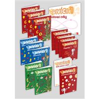 Divíci 1 - základní žákovský balíček - Český jazyk A/S + Matematika + Člověk a jeho svět
