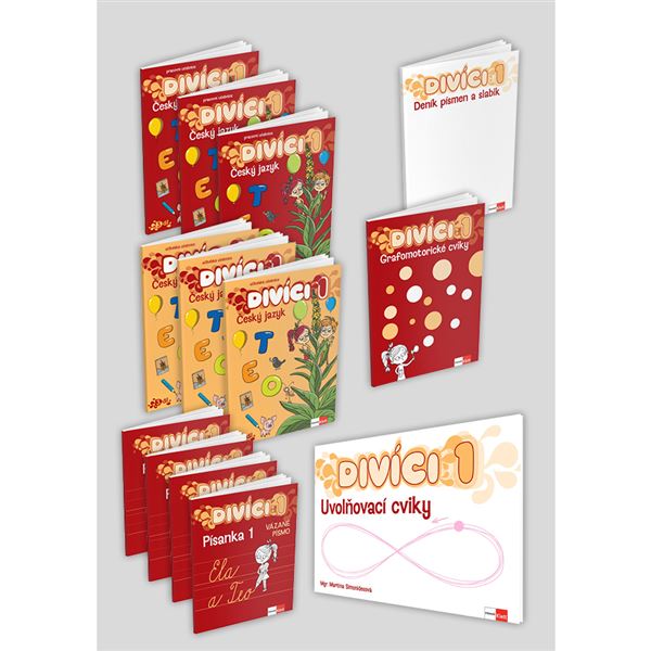 Divíci 1 - základní učitelský balíček - Český jazyk A/S