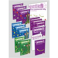 Divíci 1 - základní žákovský balíček - Český jazyk GEN (nevázané písmo) + Matematika + Člověk a jeho svět