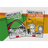 Maturitní balíček s nadhledem – Český jazyk + Matematika - Hybridní pracovní učebnice