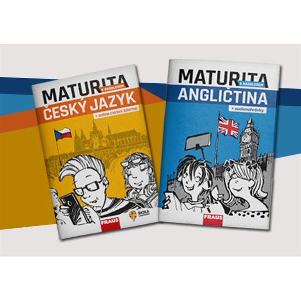 Maturitní balíček s nadhledem – Český jazyk + Angličtina - Hybridní pracovní učebnice