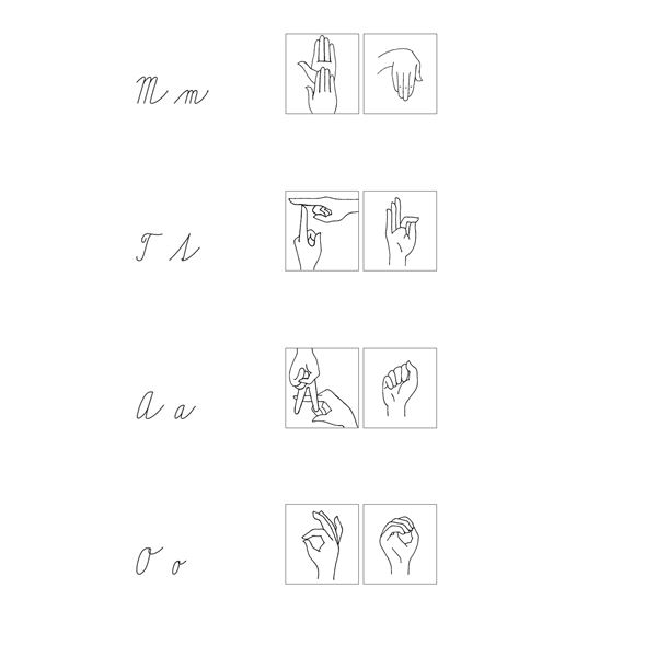 Slabikář pro žáky se sluchovým postižením - 2 díly učebnice