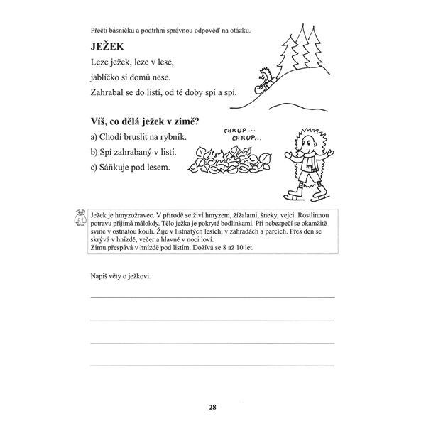 Moje druhé čtení pro radost a poučení - Pracovní sešit