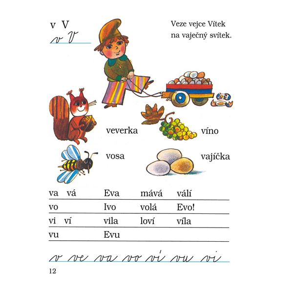 Veselá abeceda - Slabikář 2