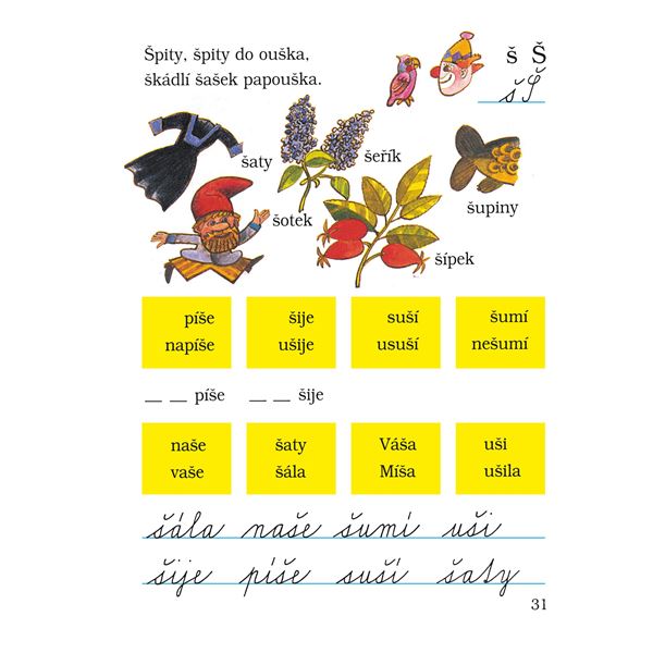 Veselá abeceda - Slabikář 2