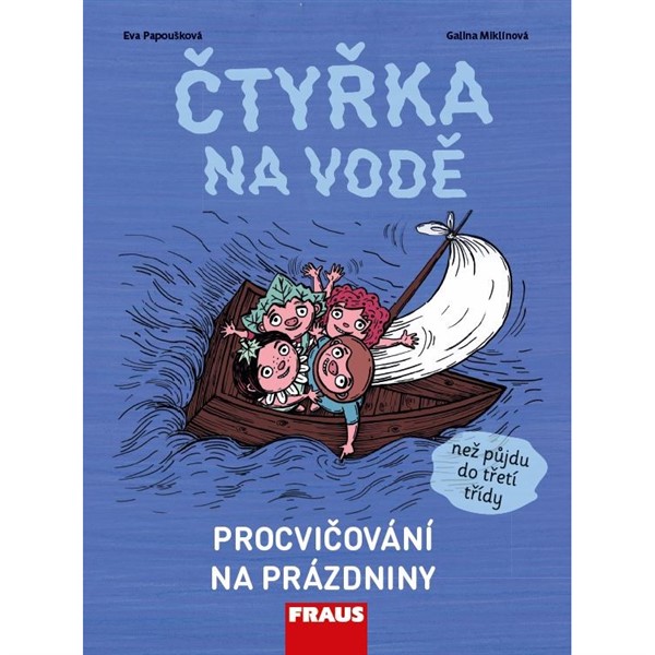 Čtyřka na vodě - procvičování na prázdniny (2.r.)