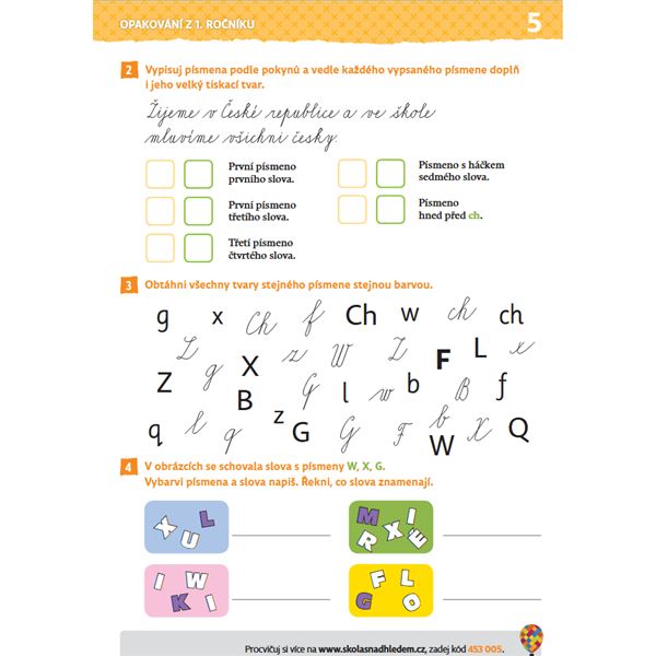 Český jazyk 2/1 (nová generace) - Hybridní pracovní sešit