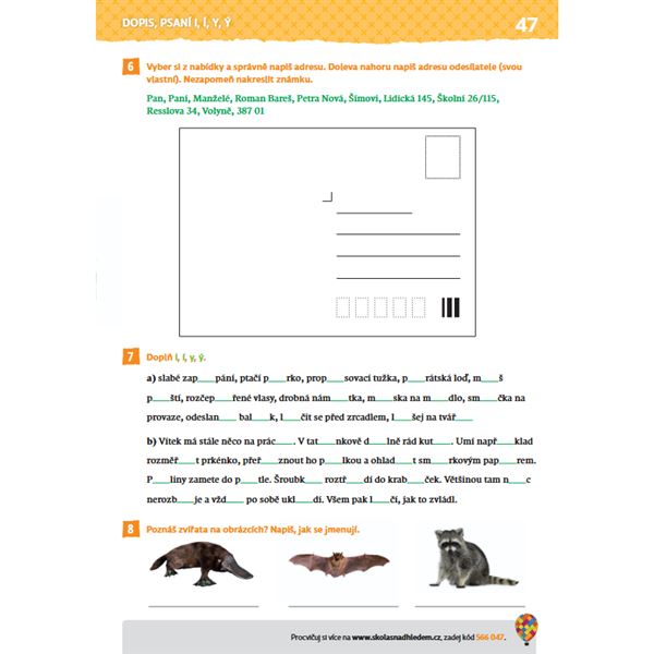 Český jazyk 3/1 (nová generace) - Hybridní pracovní sešit