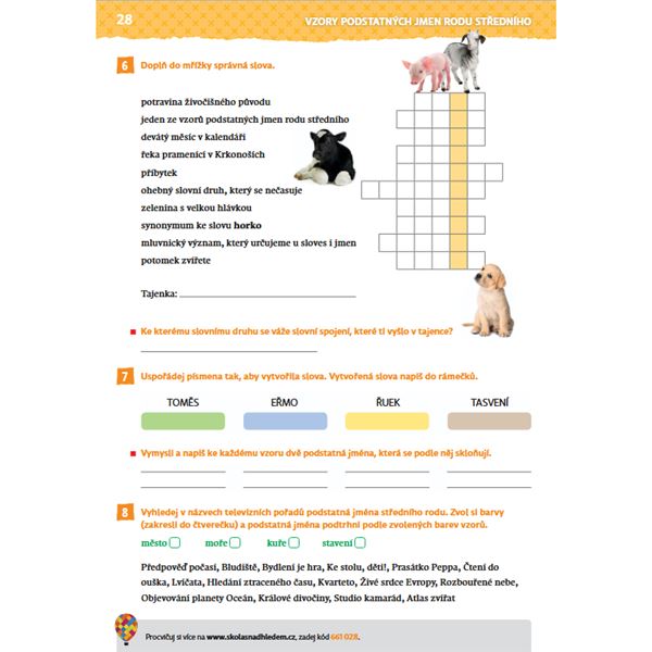 Český jazyk 4/1 (nová generace) - Hybridní pracovní sešit