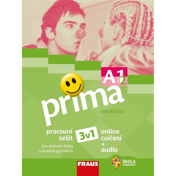 Prima A1/díl 2 - Hybridní pracovní sešit, ČB 3v1