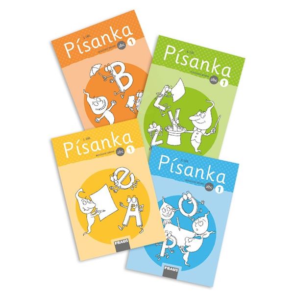 Sada písanek nevázaného písma pro 1. ročník - analyticko-syntetická metoda – nová generace