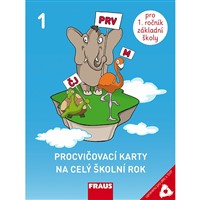 Procvičovací karty na celý školní rok 1 - pro děti s SVP