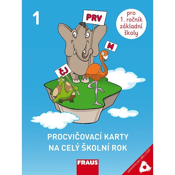 Procvičovací karty na celý školní rok 1 - pro děti s SVP
