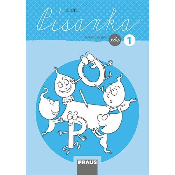 Písanka 1/2 NOVÁ GENERACE - vázané písmo