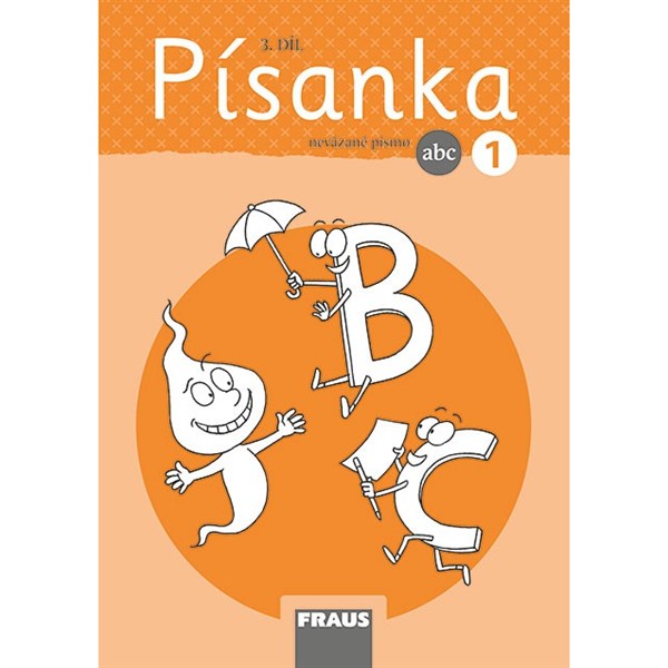 Písanka 1/3 NOVÁ GENERACE - nevázané písmo