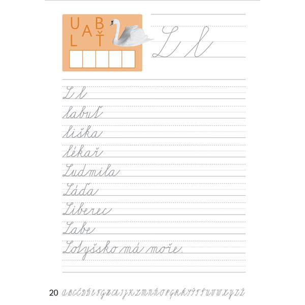 Písanka 2/1 NOVÁ GENERACE - vázané písmo 