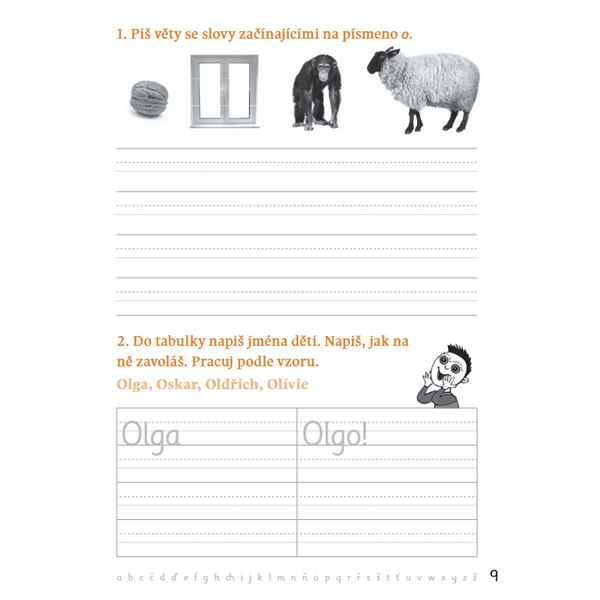 Písanka 2/1 NOVÁ GENERACE - nevázané písmo