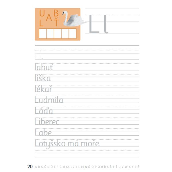 Písanka 2/1 NOVÁ GENERACE - nevázané písmo