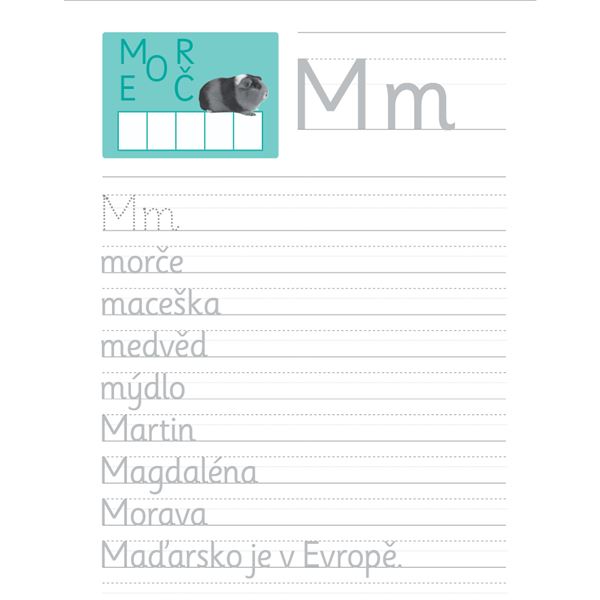 Písanka 2/2 NOVÁ GENERACE - nevázané písmo