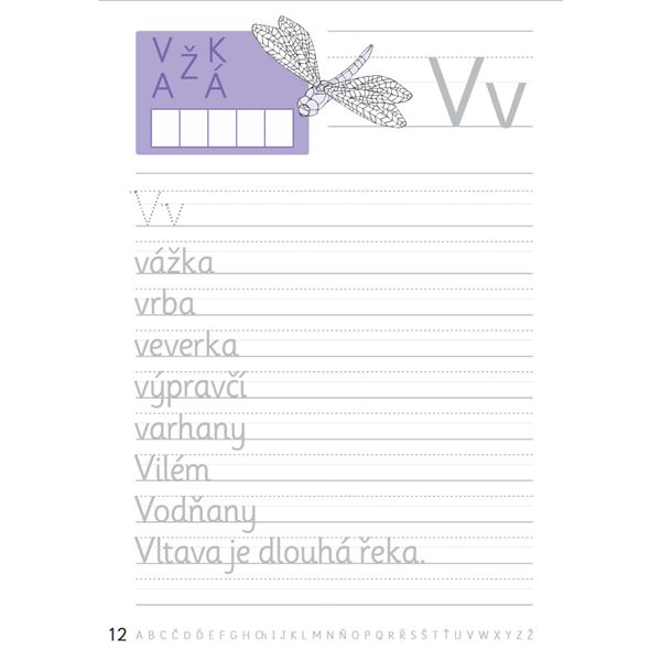 Písanka 2/3 NOVÁ GENERACE - nevázané písmo 