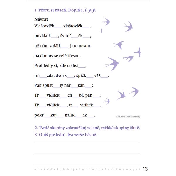 Písanka 2/3 NOVÁ GENERACE - nevázané písmo 