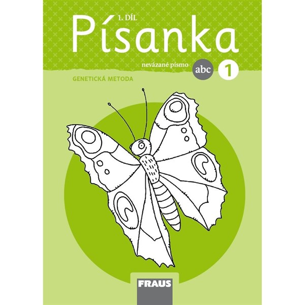 Písanka 1/1 (nevázané písmo) - genetická metoda 