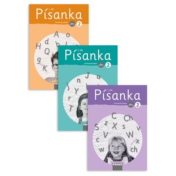 Sada písanek nevázaného písma pro 2. ročník – nová generace