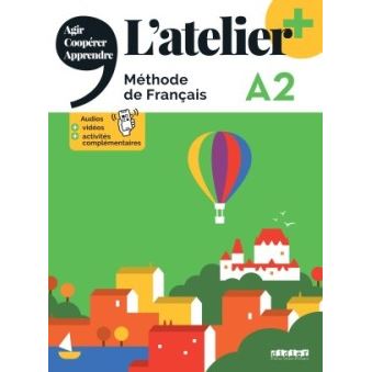 L´Atelier+ niveau A2 2022 - livre