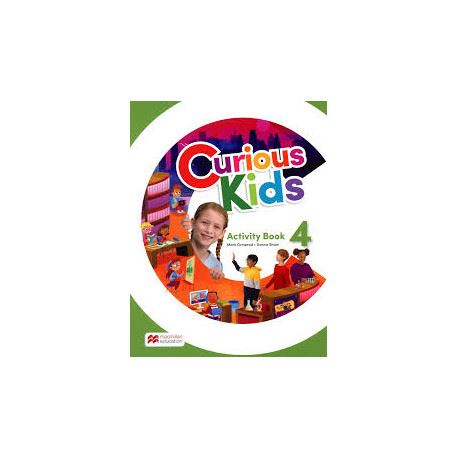 Curious Kids 4 - Activity Book with Digital Activity Book
