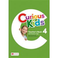 Curious Kids 4 - Teacher's Book with Teacher's App