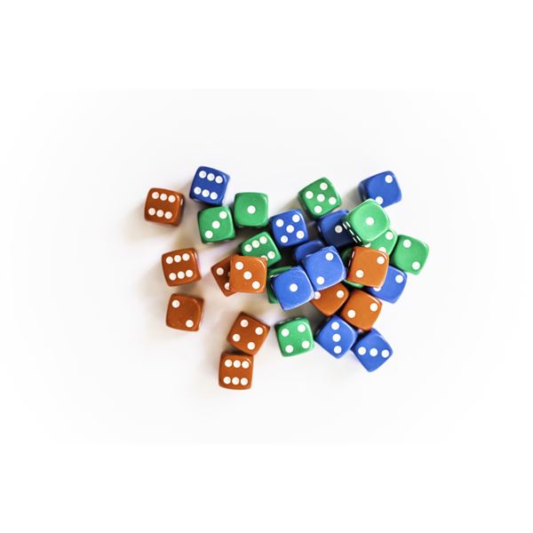 Sada hracích kostek (30 ks)