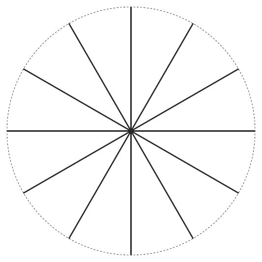 Zlomkové koláče - doplněk k dřevěným zlomkům
