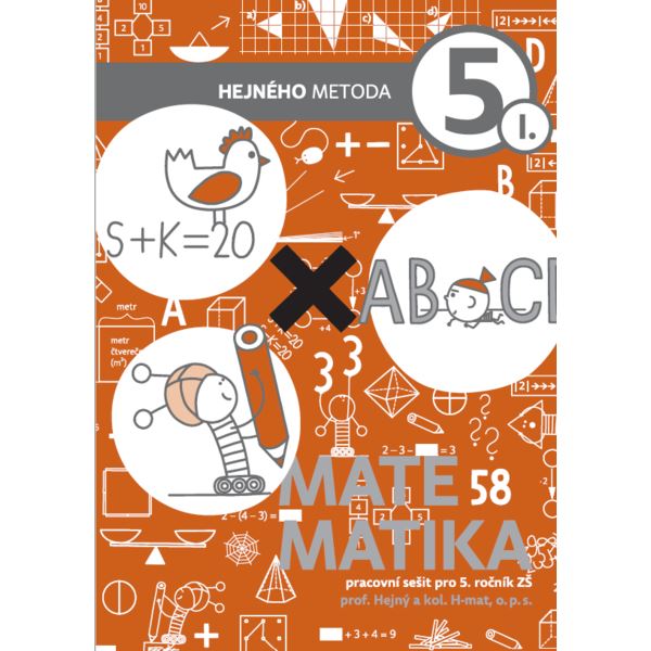Matematika Hejného metoda 5. r. - pracovní sešit 1. díl