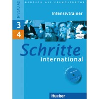 Schritte international 3+4 - Intensivtrainer + audio CD