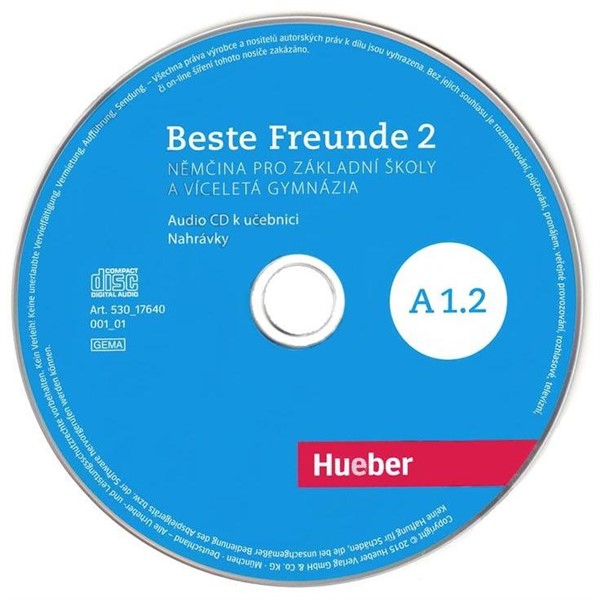 Beste Freunde A1/2 - Audio CD zum Kursbuch (CZ)