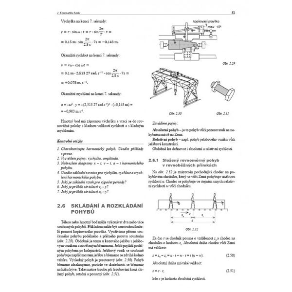 Technická mechanika – Kinematika