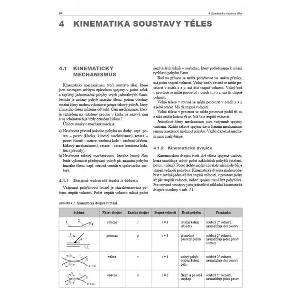 Technická mechanika – Kinematika