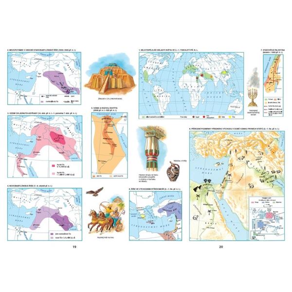 Pravěk, Starověk - dějepisný atlas