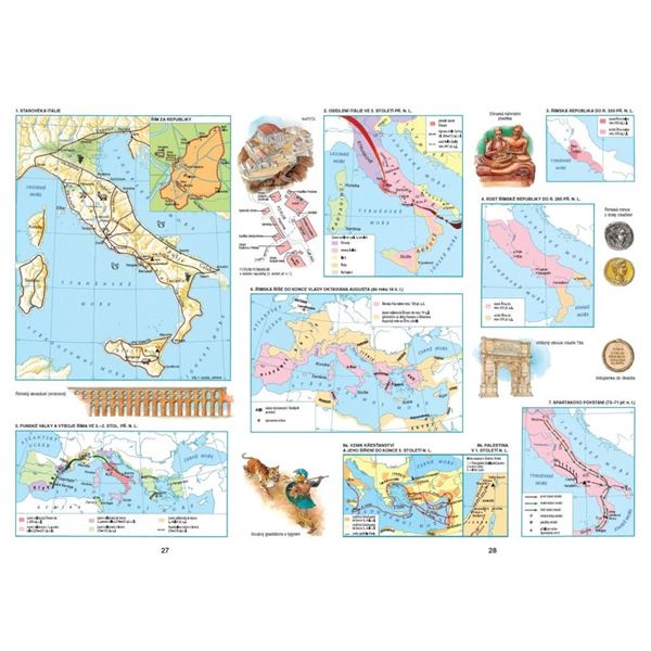 Pravěk, Starověk - dějepisný atlas