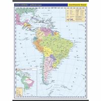 Jižní Amerika – školní nástěnná politická mapa 1 : 10 000 000