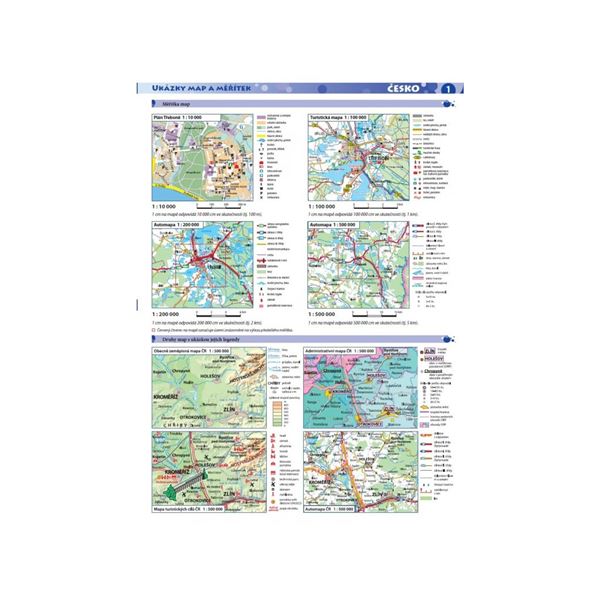 Vlastivědné mapy pro 1. stupeň ZŠ 