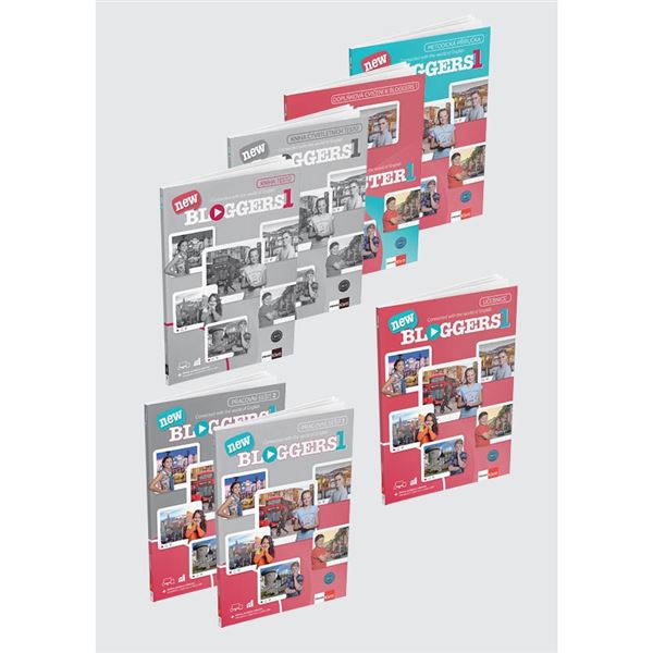 Bloggers new 1 (A1.1) – prémiový učitelský balíček (připravuje se)